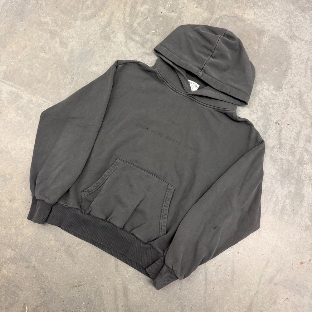 Modern Mens Elevation Worship Mountain Graphic Washed Hoodie Streetwear Small